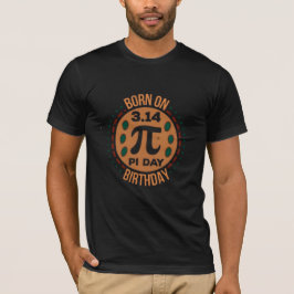 NACIDO EL DÍA DE PI Camiseta de cumpleaños - Regal