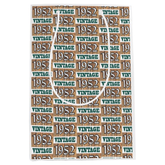 Nacido en 1952 con una bolsa de regalo (Anverso)