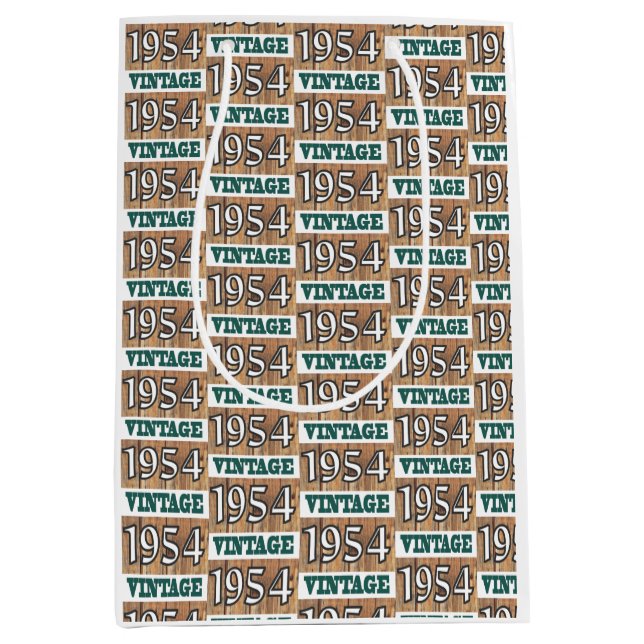 Nacido en 1954 con una bolsa de regalo (Anverso)