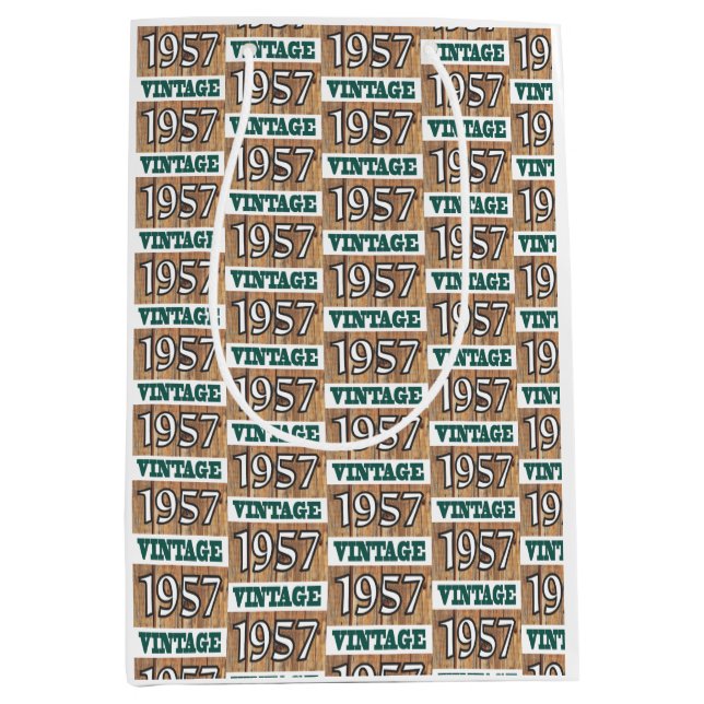 Nacido en 1957 con una bolsa de regalo (Anverso)