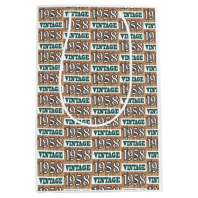 Nacido en 1958 con una bolsa de regalo (Anverso)