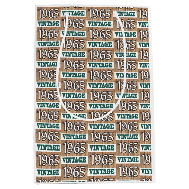 Nacido en 1965 con una bolsa de regalo (Anverso)