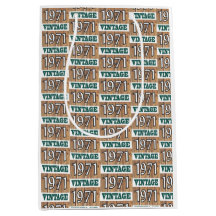 Nacido en 1971 bolsa de regalo mediana