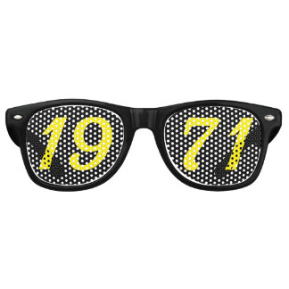 Nacido en 1971 gafas de sol divertidas para cumple