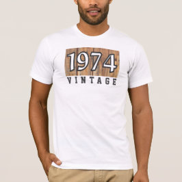 Nacido en 1974 - 1974 Año de Camiseta de Nacimient