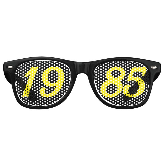 Nacido en 1985 40 cumpleaños lentes de sol lentes  (Anverso)