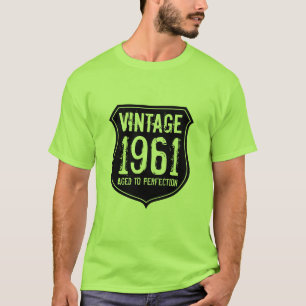 Nacido en el año 1961 camiseta para hombres enve