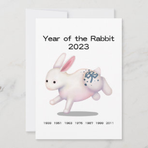 "Nacido en el Año del Conejo" 2023 Personalizado