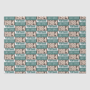 Nacido en papel tisular en 1984