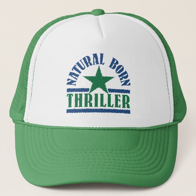 Nacido natural Thriller gorra (Anverso)