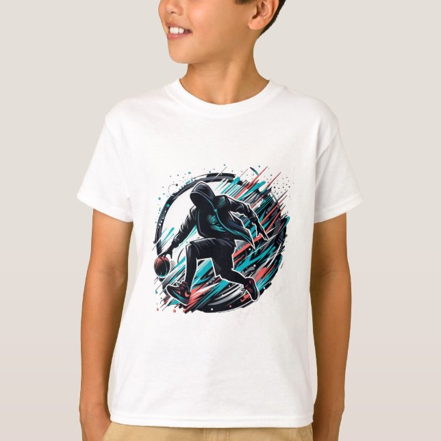 Nacido para competir con la camiseta infantil - Di (Anverso)