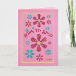 Nacido para comprar la tarjeta de notas del poeta