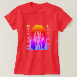 Nacido para estar localizado en la camiseta