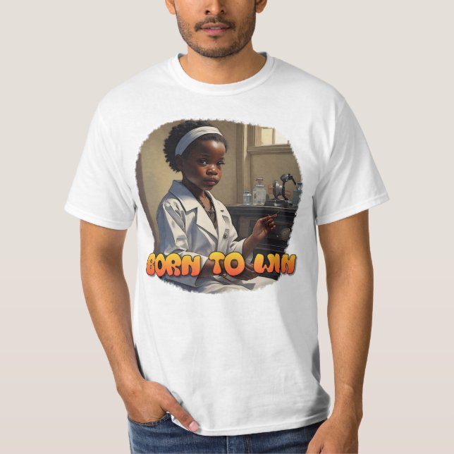 Nacido Para Ganar Camiseta Médico (Anverso)