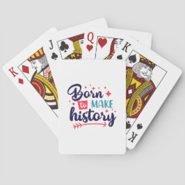 Nacido para hacer cartas de juego de historia - Mo