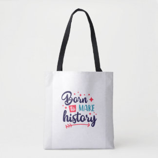 Nacido para hacer una bolsa de té con motivación h