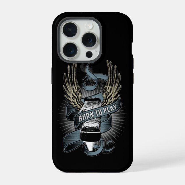 Nacido para jugar funda para iPhone II 5 (Reverso )