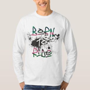 Nacido para llevar camiseta básica de manga larga