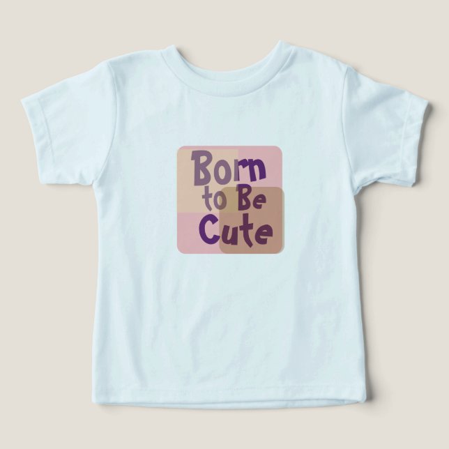 Nacido para ser adorable – Bebé adorable (Diseño delantero )