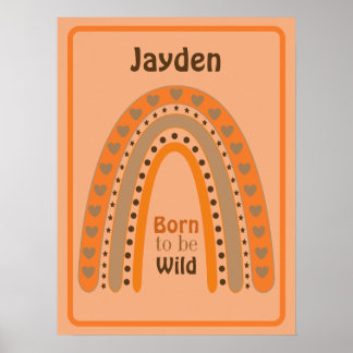 Nacido para ser Salvaje con Póster de Nombre