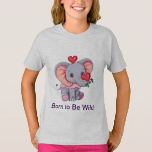 Nacido para ser salvaje   Jugadora camiseta de ele
