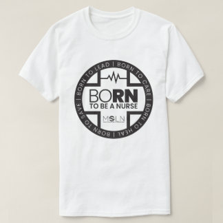Nacido Para Ser Una Camiseta De Colores Claros De 