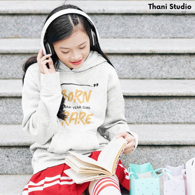 Nacido Rara Leap Year Chica Feb 29 Cumpleaños (Subido por el creador)