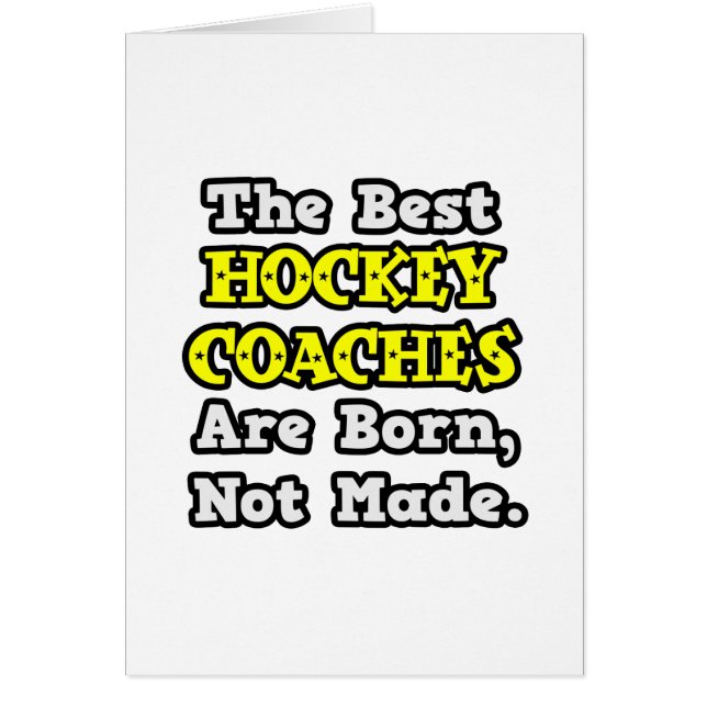 Nacieron los mejores entrenadores de hockey, no se (Frente)