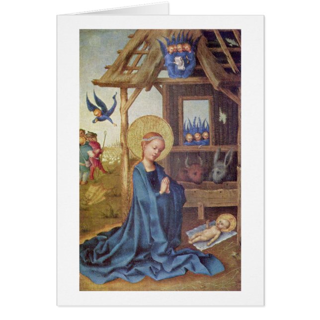 Nacimiento de Cristo de Stefan Lochner (Frente)