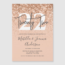 Nacimiento de la tipografía de purpurina de meloco