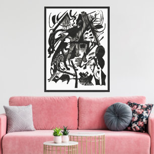 Nacimiento de los Lobos – Arte en Lienzo B&W