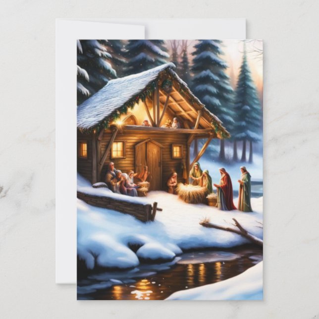 Nacimiento de Navidad (Anverso)