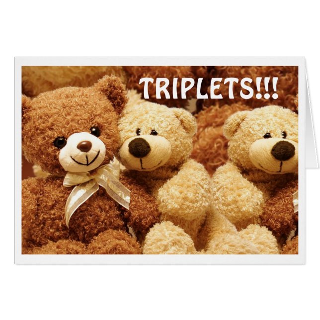 NACIMIENTO DE *TRIPLETS* TRIPLE AMOR, ABRAZOS Y KI (Anverso (Horizontal))