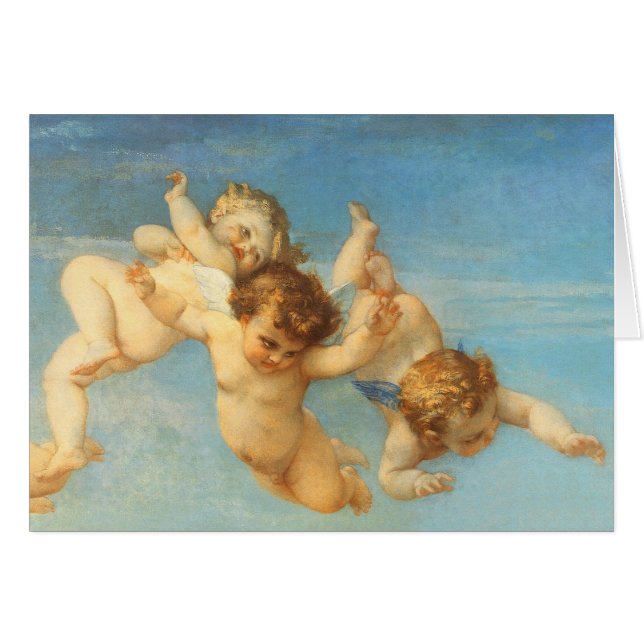 Nacimiento de Venus, detalles de ángeles por Alexa (Anverso (Horizontal))