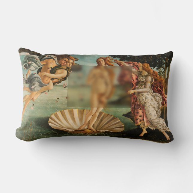Nacimiento de Venus Funny Remake con almohada de v (Anverso)
