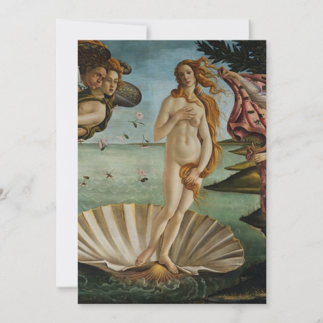 Nacimiento de Venus por Sandro Botticelli (Anverso)