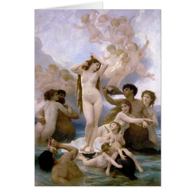 Nacimiento de Venus por William-Adolphe Bouguereau (Frente)