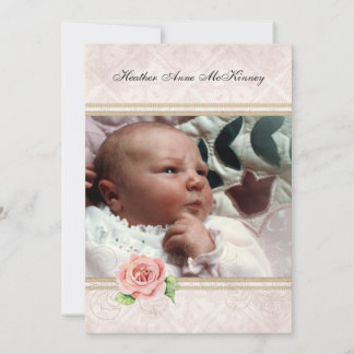 Nacimiento, Invitación Chica - Nuestra Princesa Pe