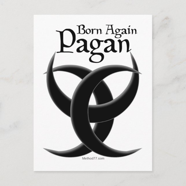 Nació de nuevo la postal pagana (Anverso)