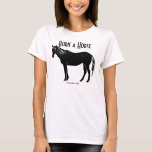 Nació una camiseta de caballo