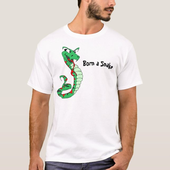 Nació una camiseta de serpiente (Anverso)