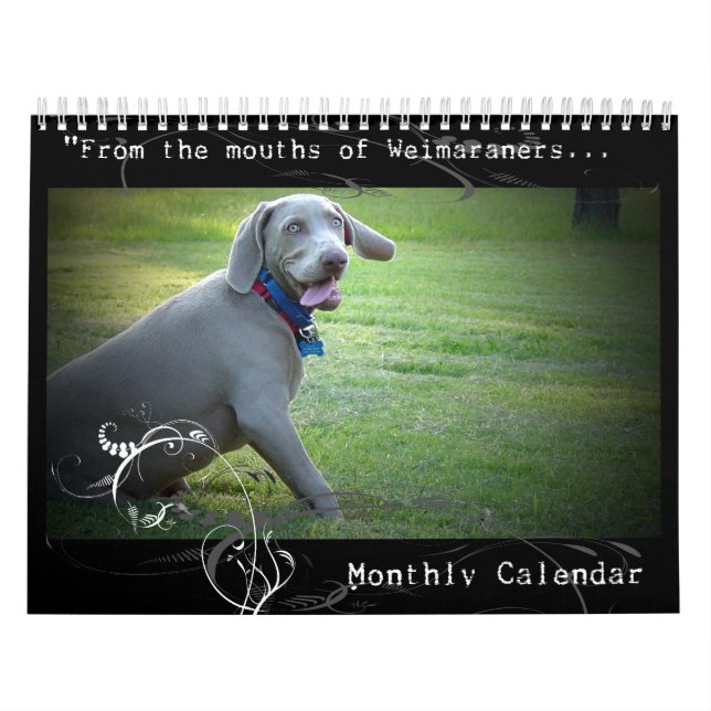 Nación de Weimaraner: Calendario de la cita (Tapa)