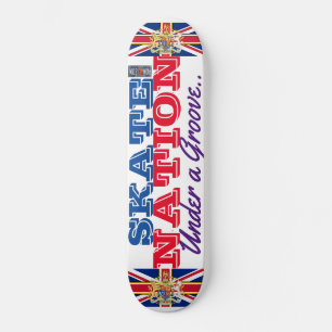 NACIÓN SKATE Debajo de un Skateboard de Groove UK