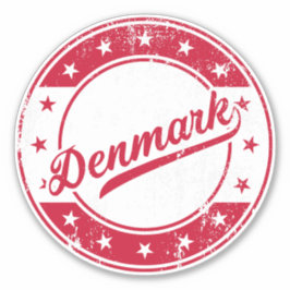 Nacional - Danmark | Pegatina de Dinamarca