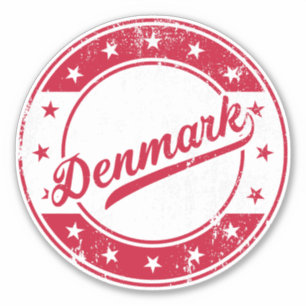 Nacional - Danmark   Pegatina de Dinamarca