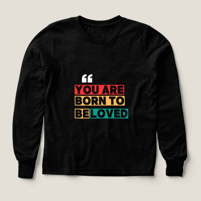 Naciste para ser amado (Diseño frontal)