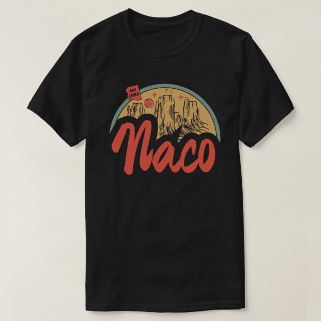 Naco, camiseta de Arizona (Diseño del anverso)