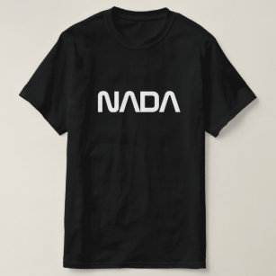 NADA camiseta de la agencia espacial graciosa de l