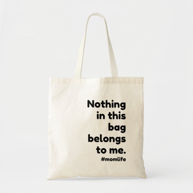 Nada de esta bolsa me pertenece  (Frente)