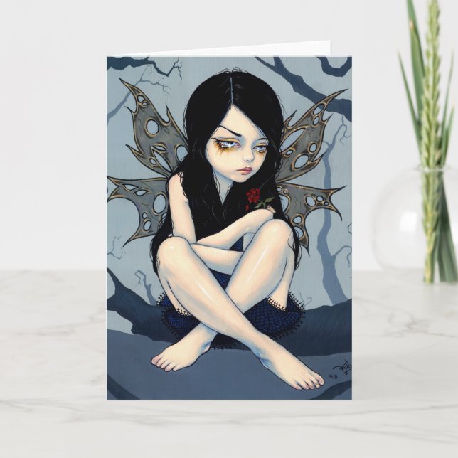 "Nada dejada" a la tarjeta de felicitación ideal (Anverso)